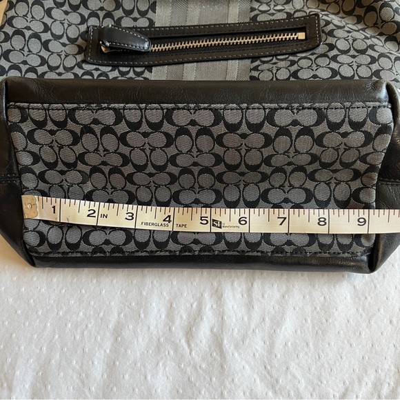 Coach leather and fabric bag - Picture 11 of 13